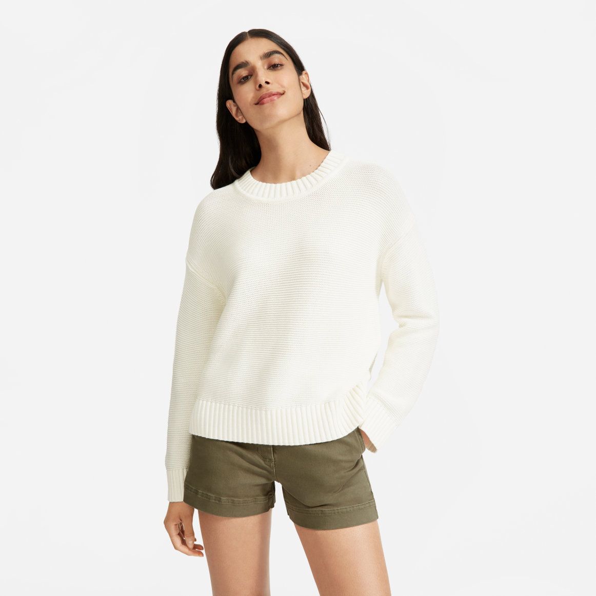 The Link-Stitch Crewneck Sweater | Everlane