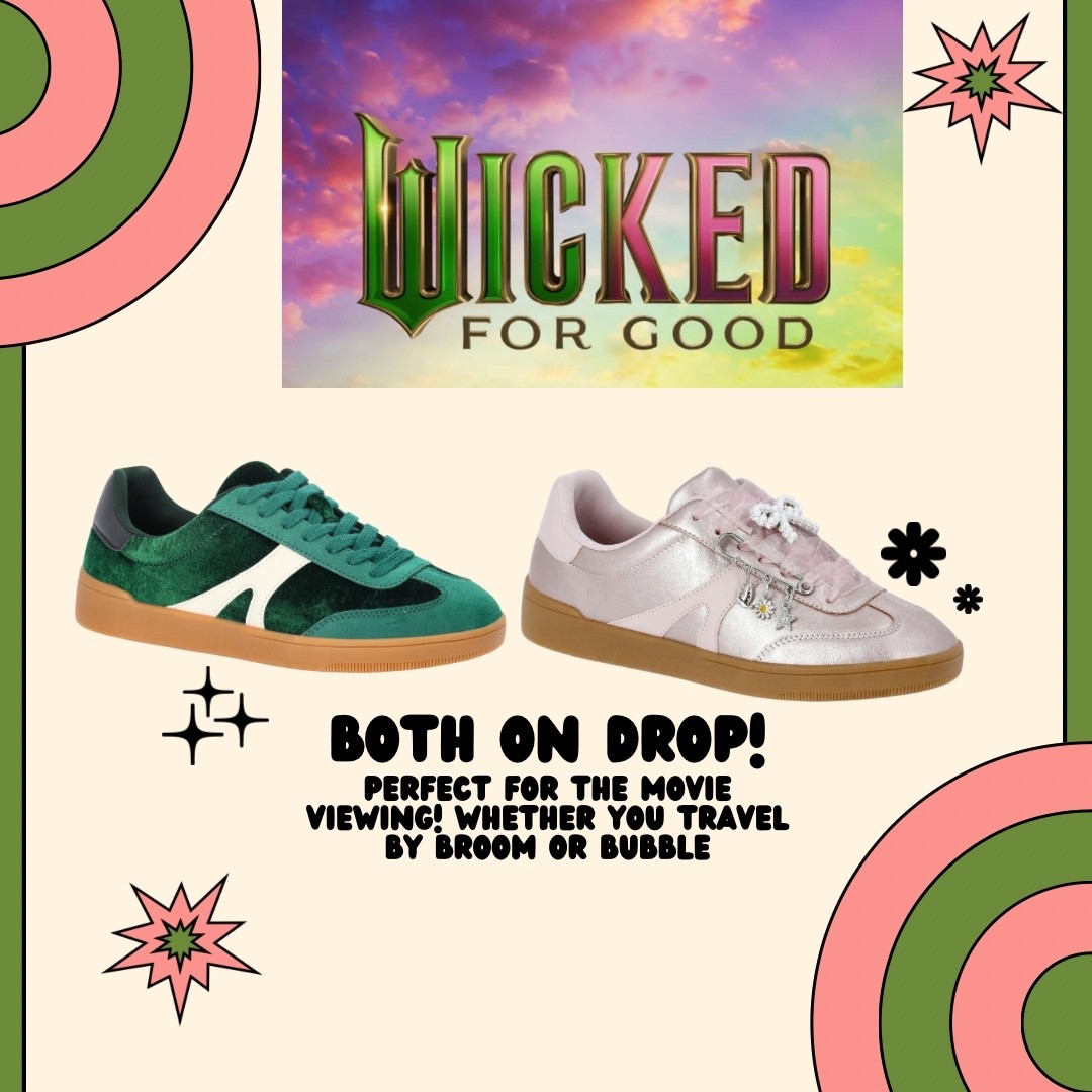 Walmart wins again! Both of these Wicked-inspired shoe options are on sale and perfect for tweens, teens, college girls & the moms taking them to the movie 💚💗

#LTKSaleAlert #LTKHoliday #LTKGiftGuide
