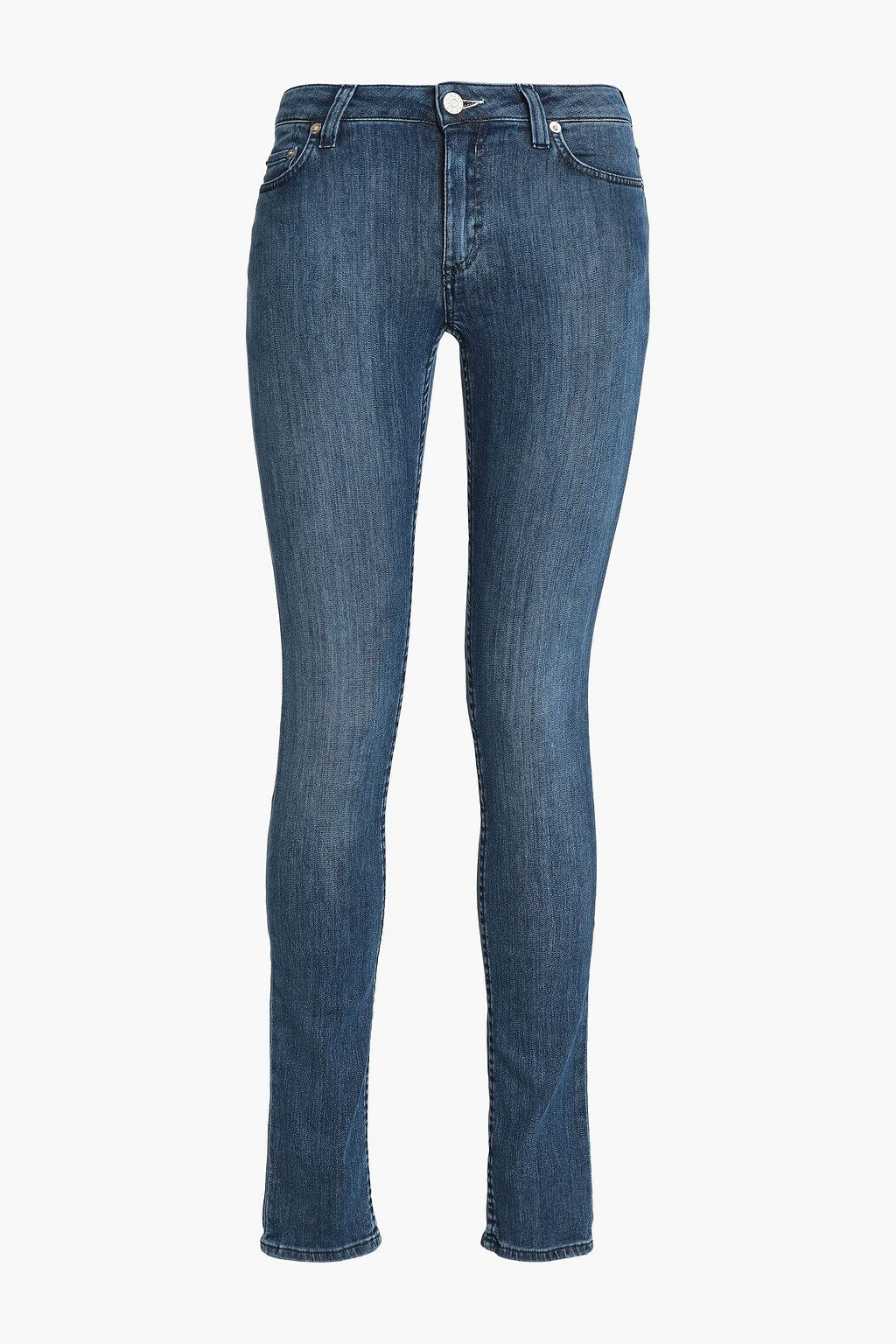 ACNE STUDIOSFaded mid-rise skinny jeans | The Outnet (UK and Europe)