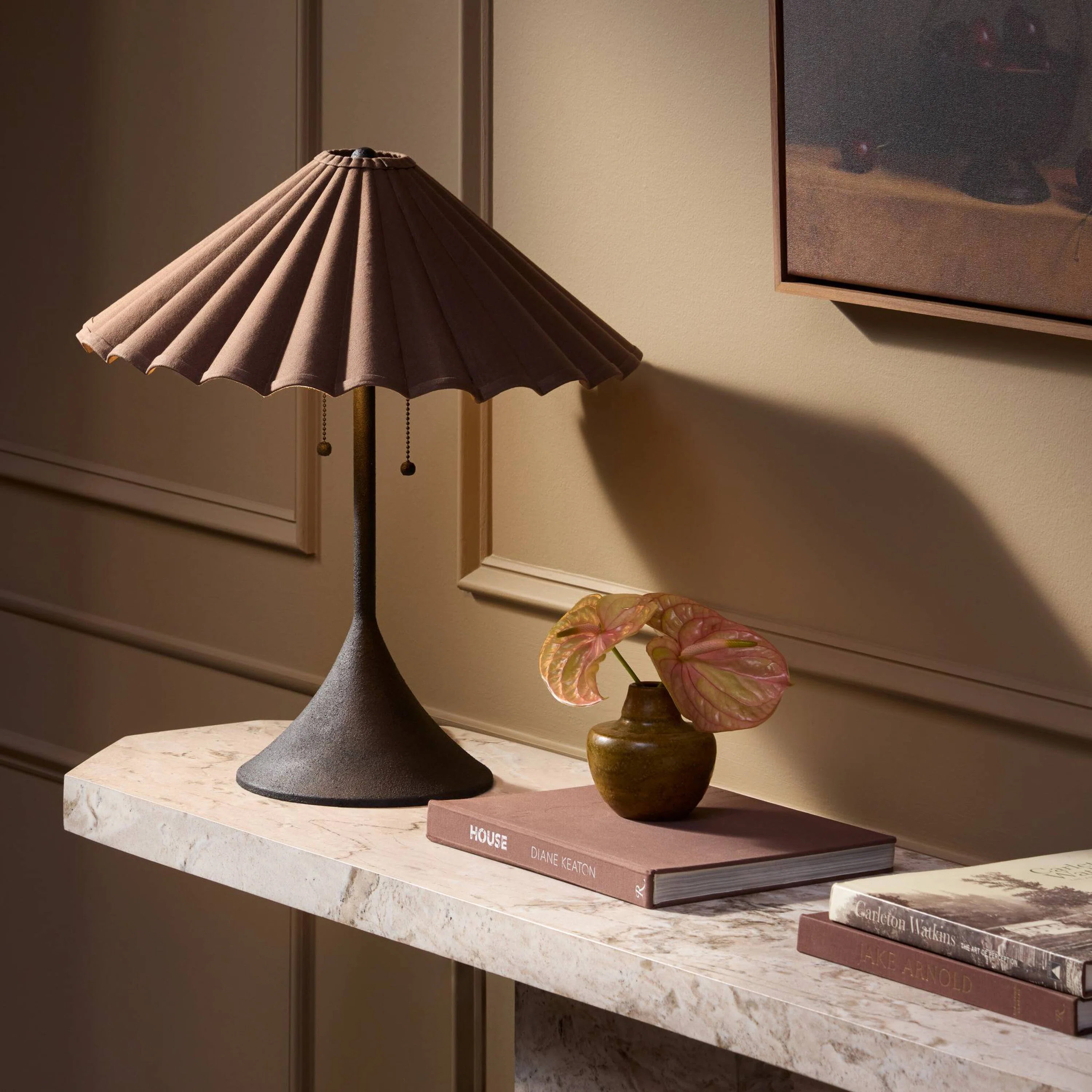 Getty Table Lamp-Espresso Canvas | Wayfair North America