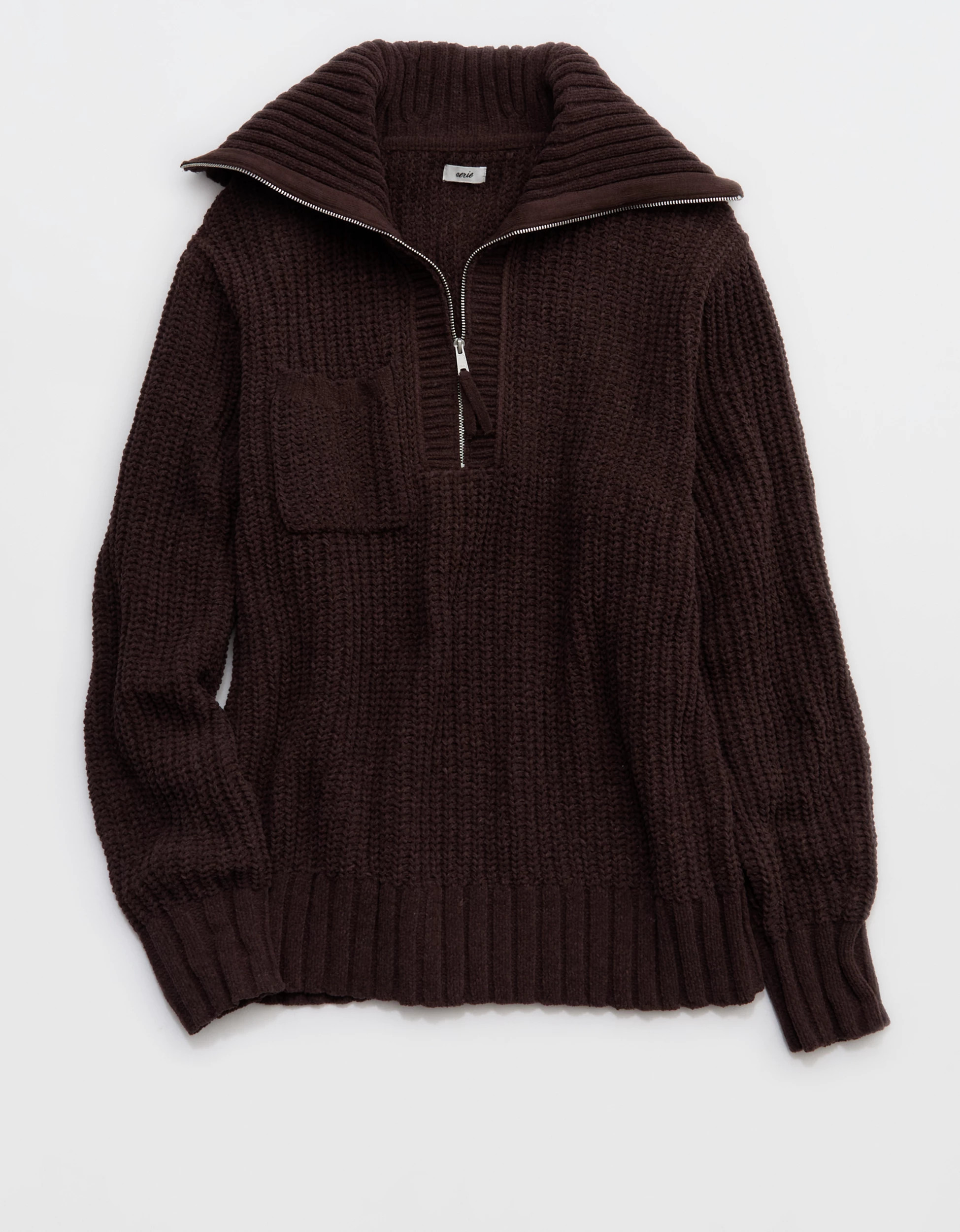 Aerie So Nostalgic Quarter Zip Sweater | Aerie
