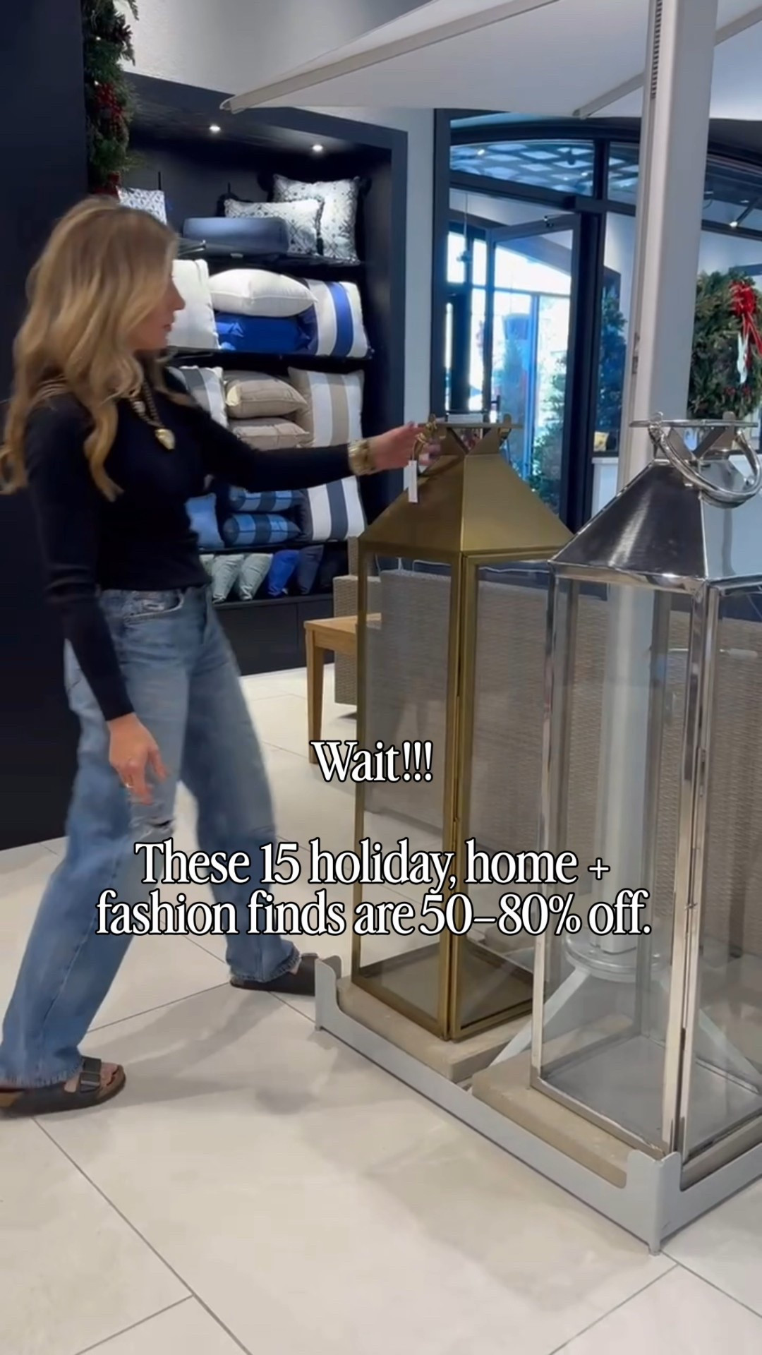 I rounded up my favorite home, fashion, holiday, and gift finds that are 50–80% off, and some of these sales are honestly rare!!! 50% off designer fashion from Nordstrom, trending pieces everyone’s wearing right now, plus major discounts on home and holiday items I actually own and love.
There are also big markdowns on my favorite Christmas tree and gift worthy finds that normally never go on sale. This is one of those moments where it actually makes sense to buy now instead of waiting.

#LTKHoliday #LTKHome #LTKSaleAlert