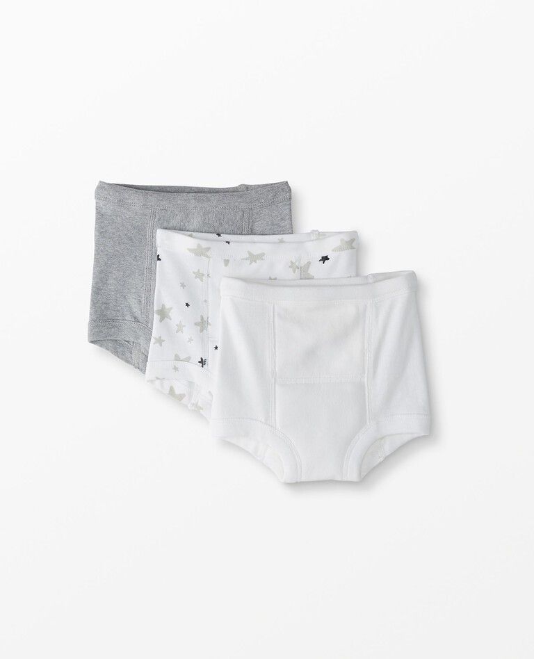 Moon and Back by Hanna Andersson Training Underwear In Organic Cotton 3-Pack | Hanna Andersson