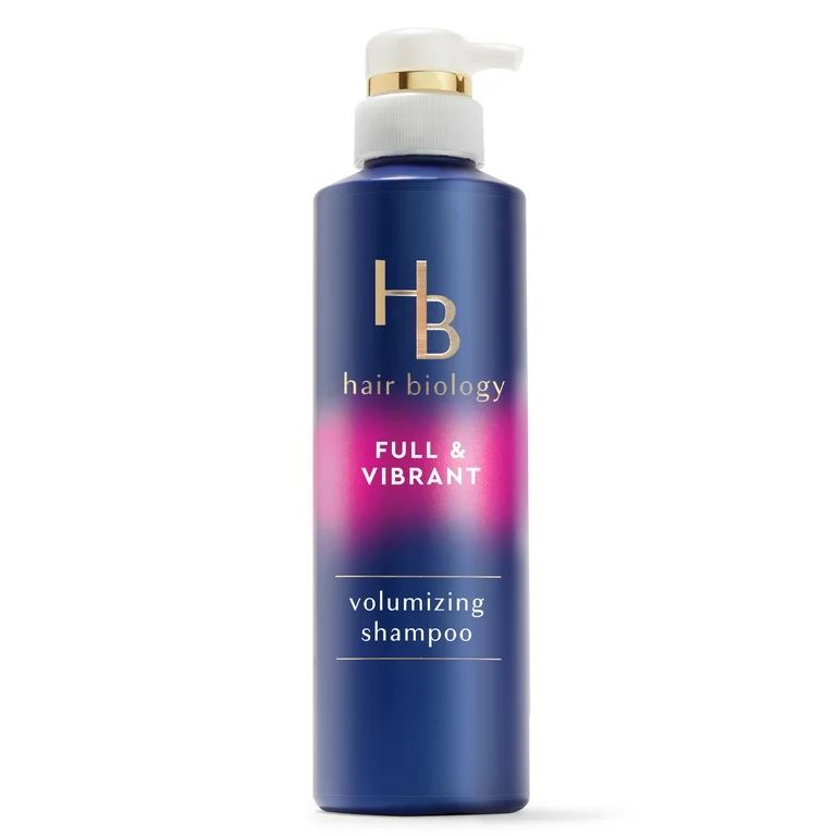 Hair Biology Full and Vibrant Volumizing Shampoo for Fine, Thin, Flat Hair, 12.8 oz - Walmart.com | Walmart (US)