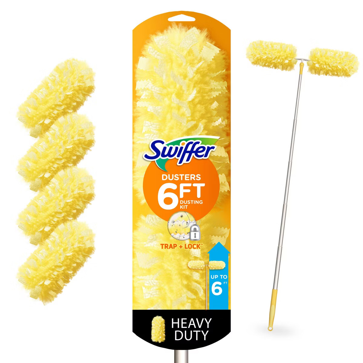 Swiffer Dusters Heavy Duty Super Extendable Handle Dusting Kit(Extension Pole, Extendable Handle,... | Target