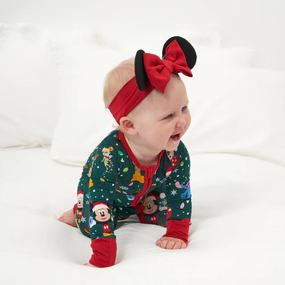 Disney Minnie Mouse Luxe Bow Headband | Little Sleepies