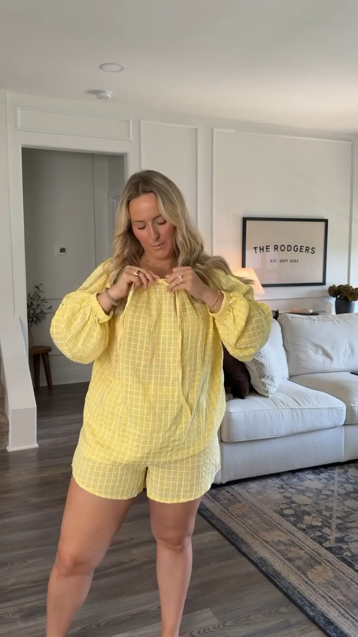 Matching set from Amazon! Love how flowy this top is✨

#LTKootd