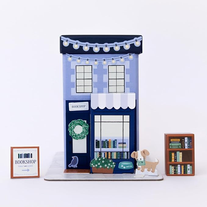 Make It Cute Tiny Bookshop Craft Kit for Kids | Amazon (US)