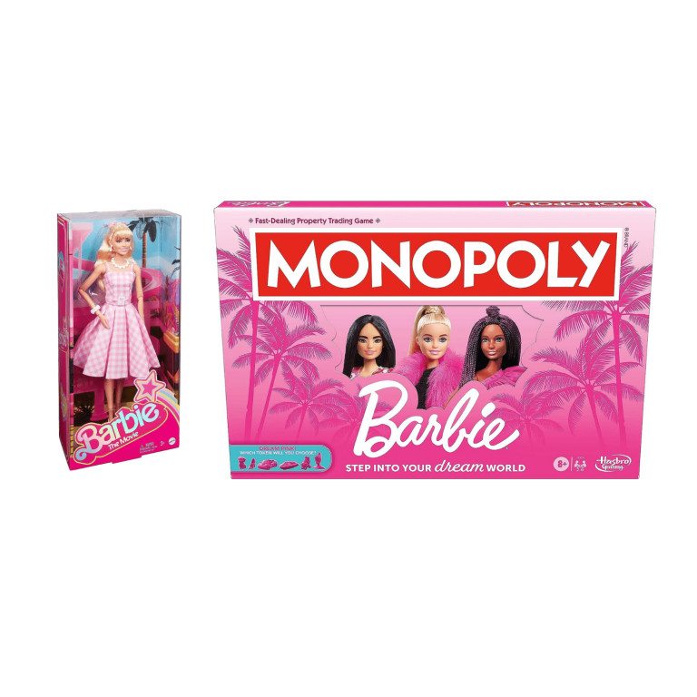 Barbie Monopoly Board Game & Doll Set, Ages 8 and Up | Walmart (US)