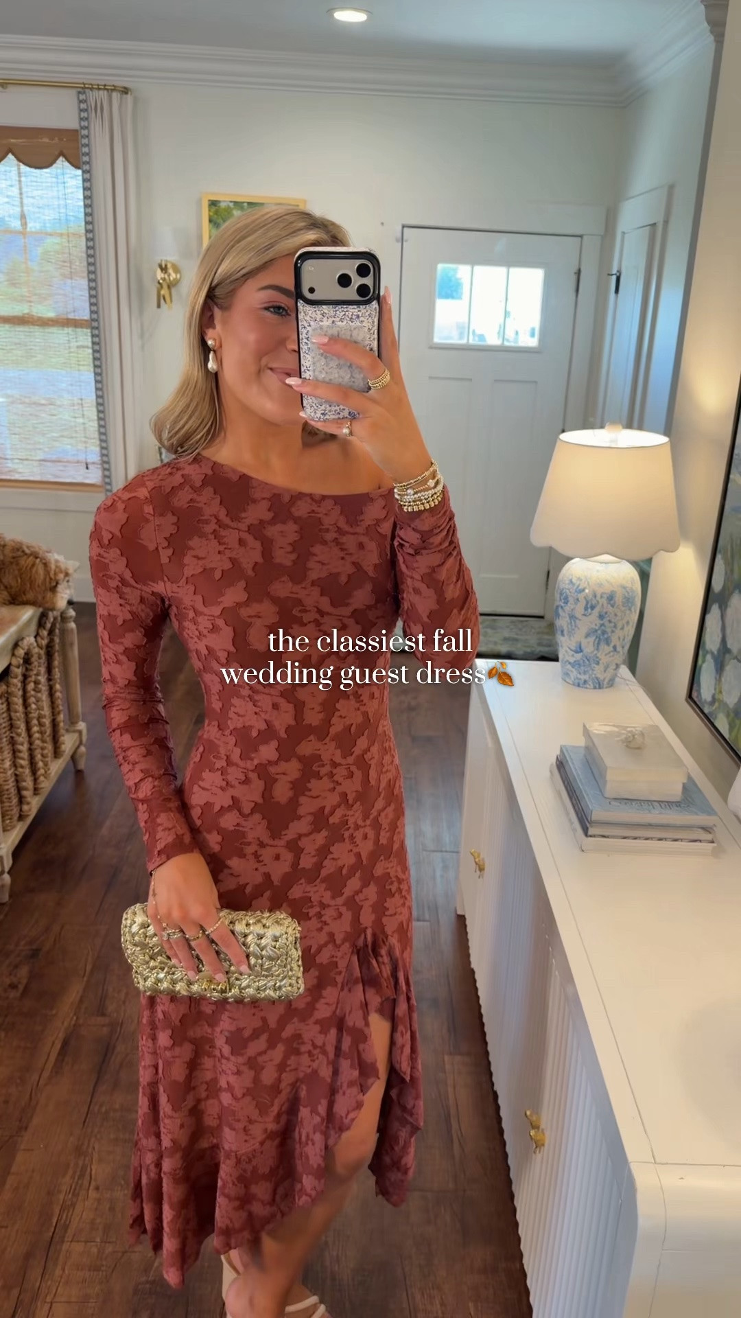SO flattering- and it looks so expensive! Wenrine shop never misses!😍 wearing size M and I'm 5'9!
#boujeeonabudget #affordablefashion #weddingguestdress #fallwedding #fallfashion

#LTKWedding #LTKSeasonal #LTKgrwm