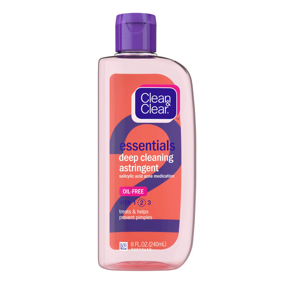 Clean & Clear Essentials Oil-Free Deep Cleaning Astringent - 8 fl oz | Instacart