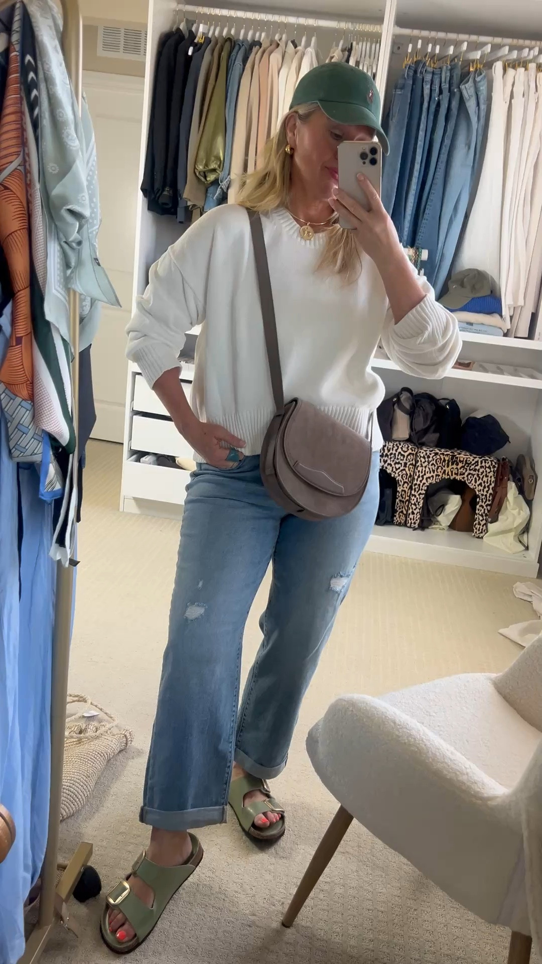  ✨Tap the bell, save and ❤️ for over 40 fashion, midlife style, midsize fashion and luxury looks for less. 

Most sports mom outfits aren’t wrong…
it’s the shape.
⬇️Sizing information:
Sweater (m) (size down if in between sizes.) 
Jeans (12) tts

I used to live in leggings and a hoodie
and couldn’t figure out why it felt off.

Now I always reach for pieces that shift the shape
without losing that easy feel.

A relaxed sweater.
A mid-rise jean that just sits better.

This just works.

Same comfort…
completely different feel 🤍

Comment GAME and I’ll send everything

👑"Helping you look good, feel good!" - Lindsey Denver

Spring looks, Midlife style for real women who want to feel confident again. Over 40 fashion and over 50 style that works with changing bodies, perimenopause shifts, and real life. Think midsize fashion, Gen X style and up, body confidence, and mom outfits that feel polished, comfortable, and elevated...because style over 45 and over 50 should feel effortless, not stressful. 

Follow my LTK @Over40andmidlife on the @shop.LTK app to view this post and get my exclusive app-only content!

#liketkit 
@shop.ltk
https://liketk.it/68zN7

Follow my LTK @Over40andmidlife on the @shop.LTK app to view this post and get my exclusive app-only content!

#liketkit #LTKPlusSize #LTKMidsize #LTKOver40
@shop.ltk
https://liketk.it/68A2a