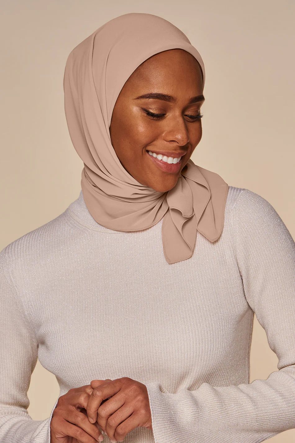 Everyday Chiffon Hijab - Blush | Haute Hijab