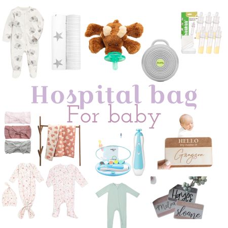 Hospital bag packing for newborn 

#LTKbaby #LTKbump #LTKfamily