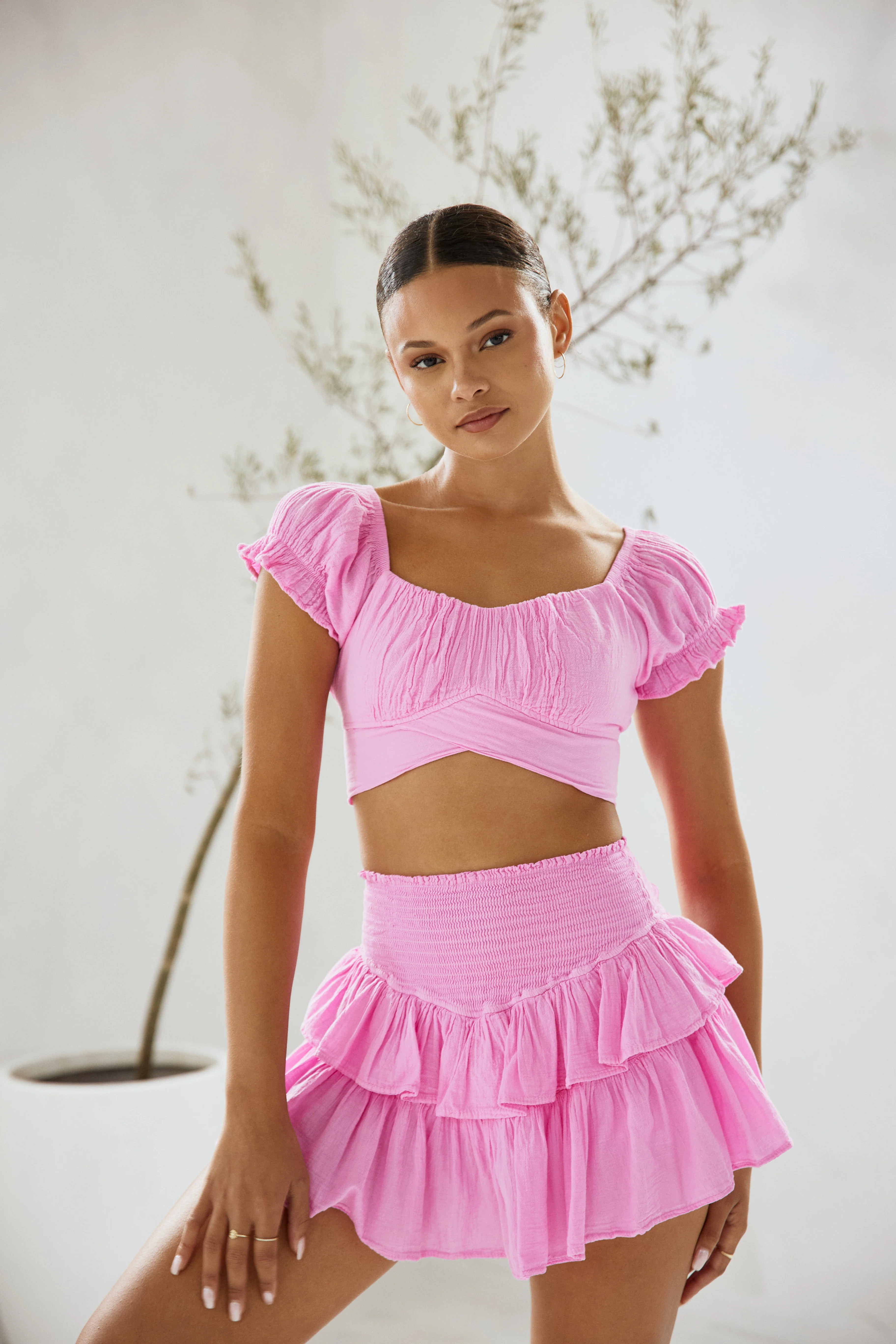 Lola Top Hot Pink / S | Blanco By Nature