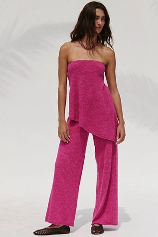 Krista Cotton-Linen Sweater Set | Free People (Global - UK&FR Excluded)