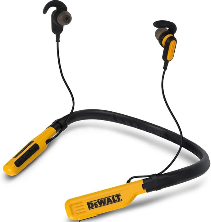 DEWALT Wireless Bluetooth Neckband Headphones — Neckband Earphones with 15H Playtime — Noise-... | Amazon (US)