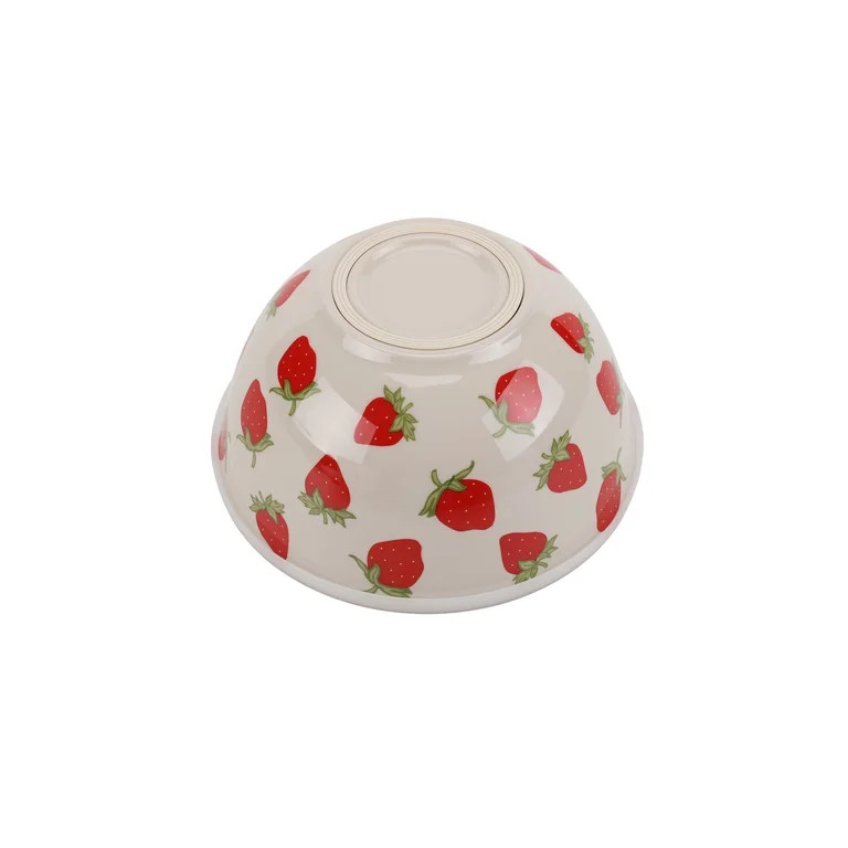 Just Feed Me by Jessie James Decker 10-Piece Melamine Mixing Bowl Set with Lids, Strawberry Desig... | Walmart (US)