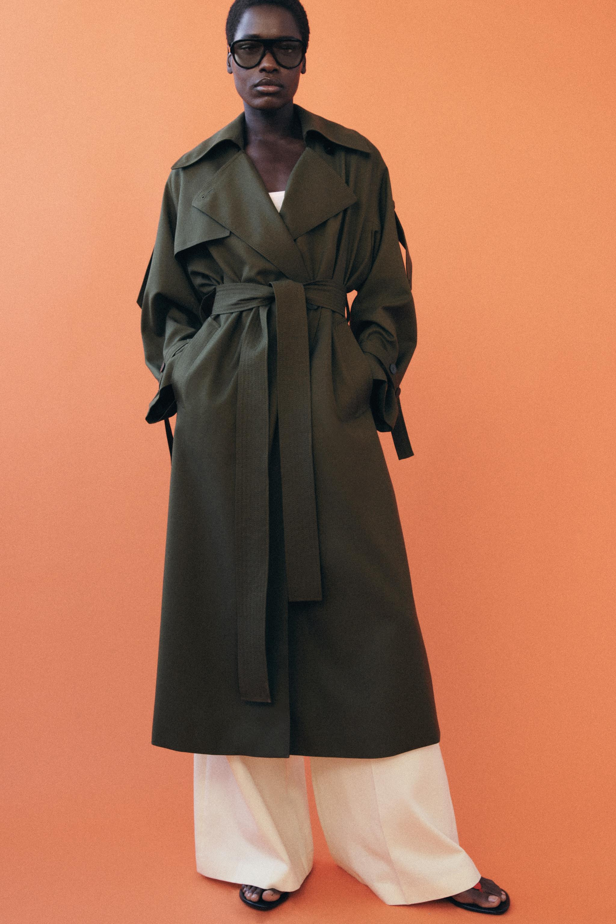 ZW COLLECTION LIMITED EDITION OVERSIZE TRENCH COAT | Zara UK