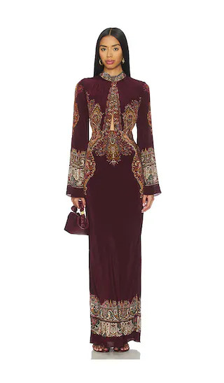 Long Dress in Burgundy | Revolve Clothing (Global)