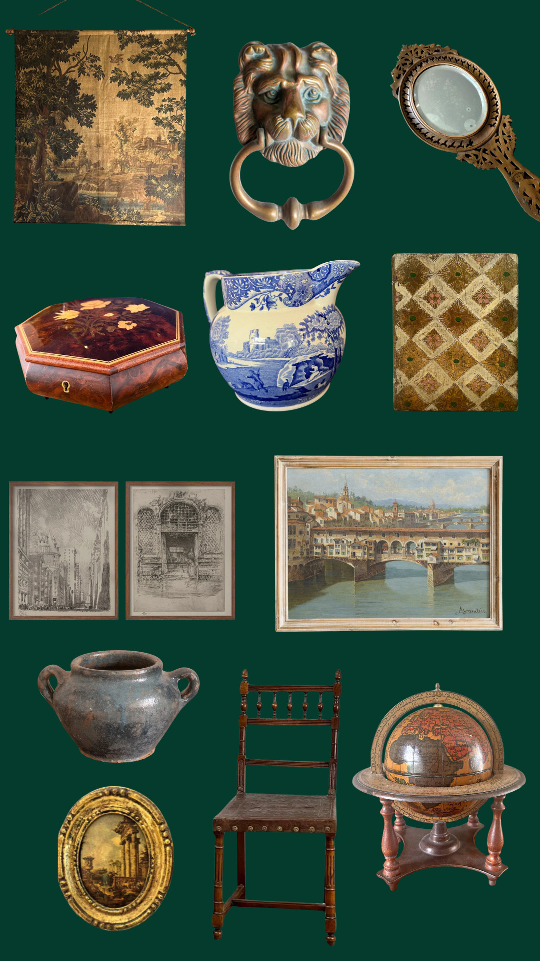 Vintage, antique & vintage-inspired Italian finds 🤎🇮🇹 One of the highlights of my Italy trip was exploring the vintage markets in Tuscany... I was overwhelmed with just how many incredible things there were. Even if you're not jetting off to Italy soon you can bring home some incredible Italian pieces just by shopping online! 

 

#LTKTravel #LTKFindsUnder100 #LTKHome