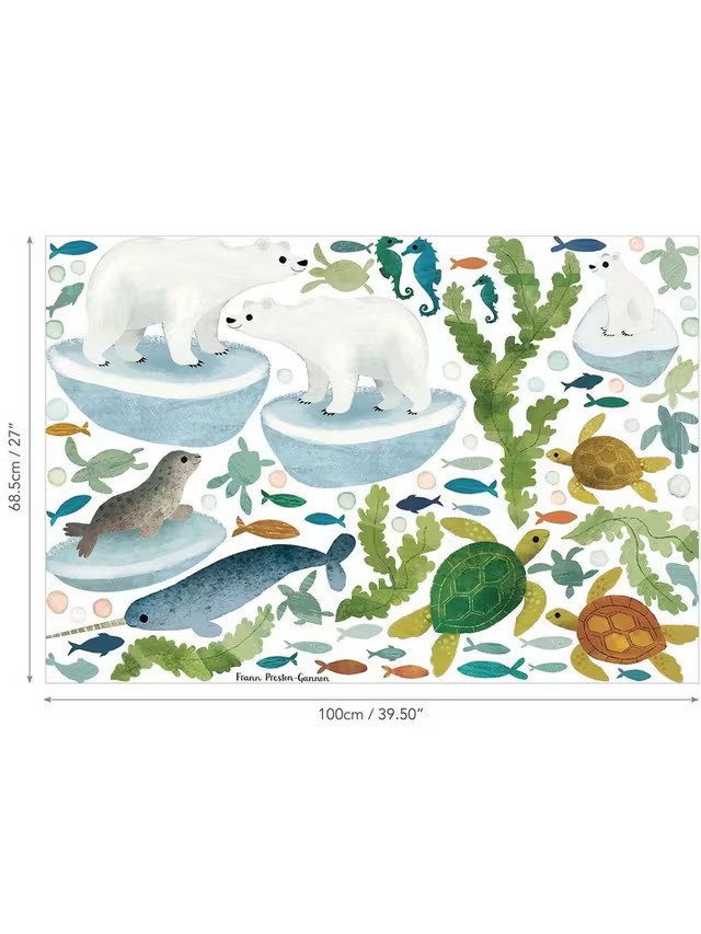 Villa NovaOcean Antics Wall Stickers, Multi, W577/01 | John Lewis (UK)