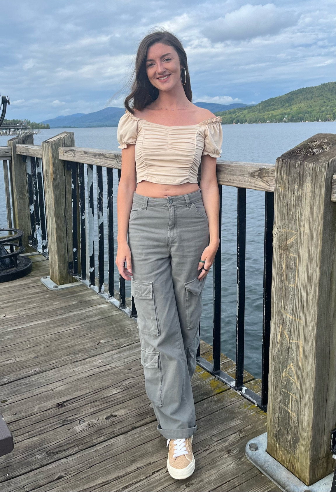 shirt - size small 
pants - linked (2) similar 
shoes - linked (2) similar 


#LTKSeasonal #LTKfindsunder50 #LTKtravel