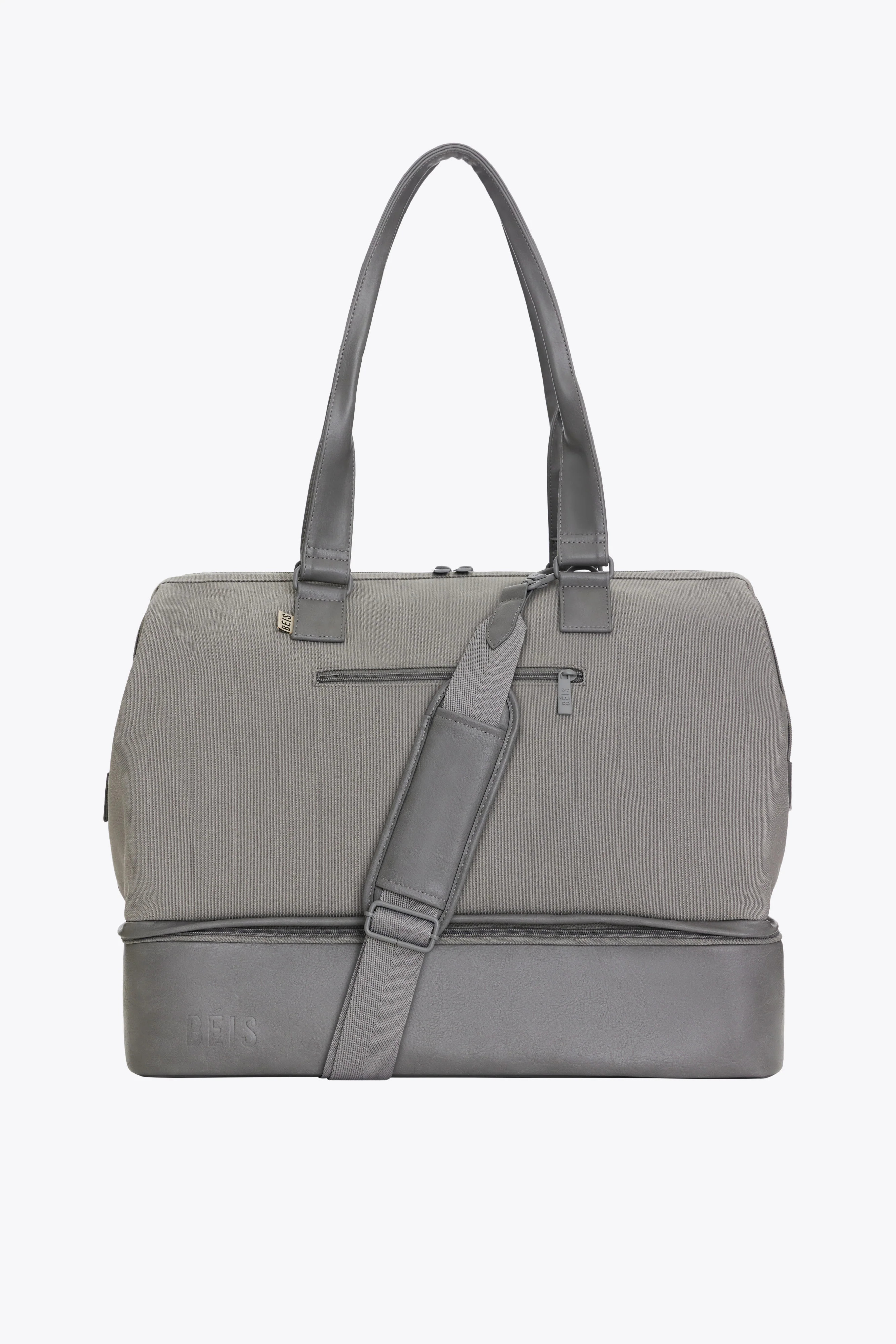 The Convertible Weekender in Grey | BÉIS Travel