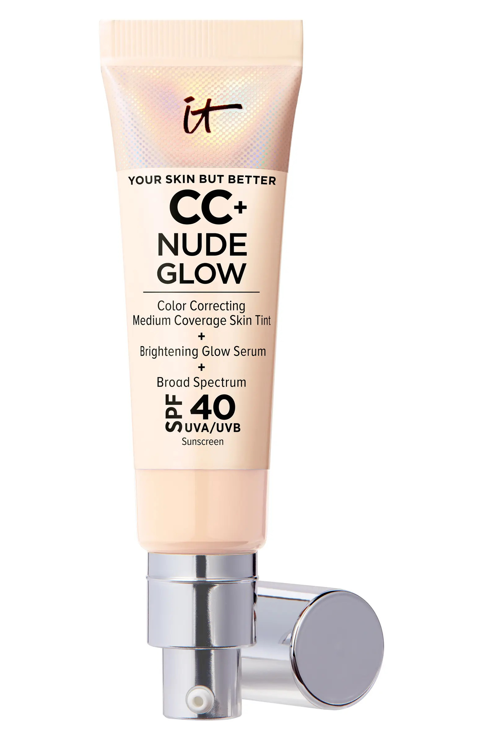 CC+ Nude Glow Lightweight Foundation + Glow Serum SPF 40 | Nordstrom