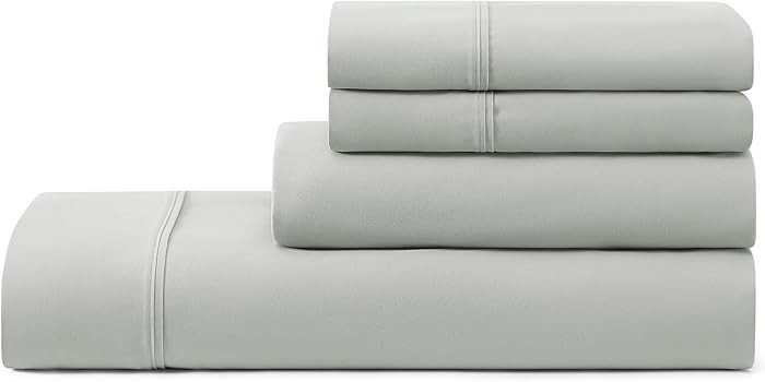UGG Full Sheet Set 4-Piece Luxury Cooling Sheets Deep Pockets Premium Bedding with 2 Pillow Shams... | Amazon (US)