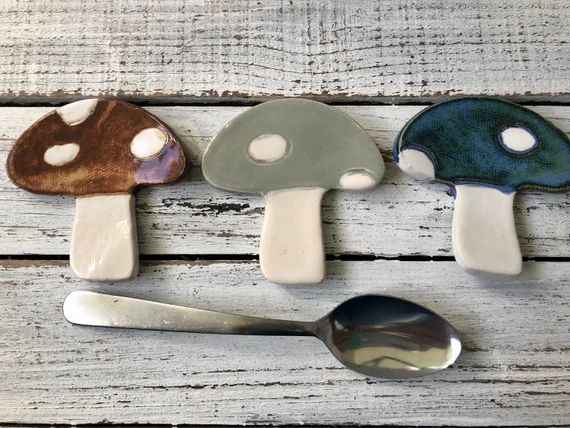 Made to Order-mushroom Coffee Spoon Rests favors trinket | Etsy | Etsy (US)