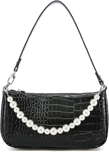 Small Purse for Women, Retro Classic Tote HandBag Shoulder Bags Clutch Purse | Amazon (US)