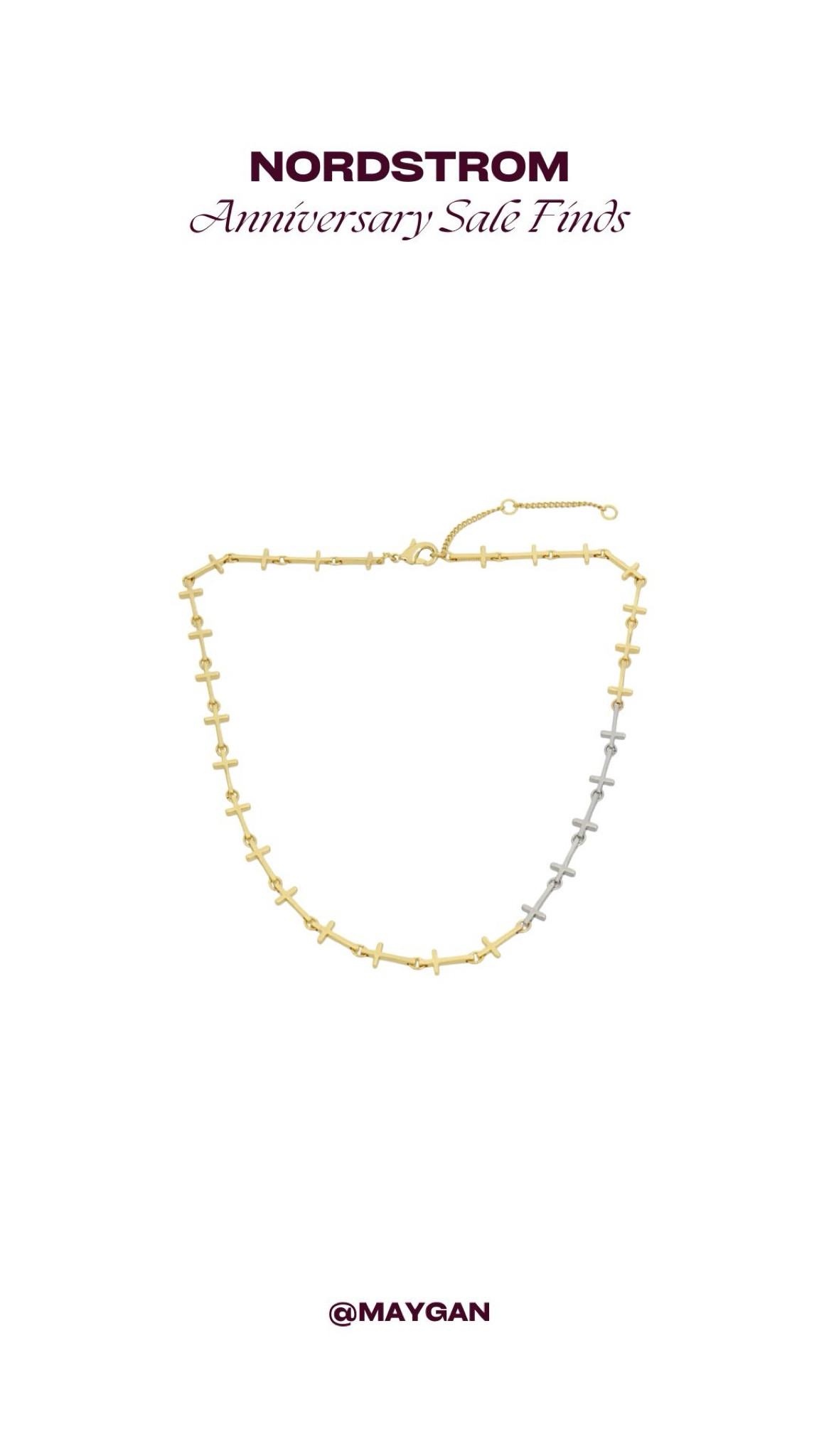 

Nordstrom Anniversary Sale Find

N Sale, Anniversary Sale, Nordstrom, Summer Sale, All Saints, All Saints necklace, mixed metals, mixed metal necklace, necklace 

#LTKSummerSales #LTKStyleTip #LTKxNSale