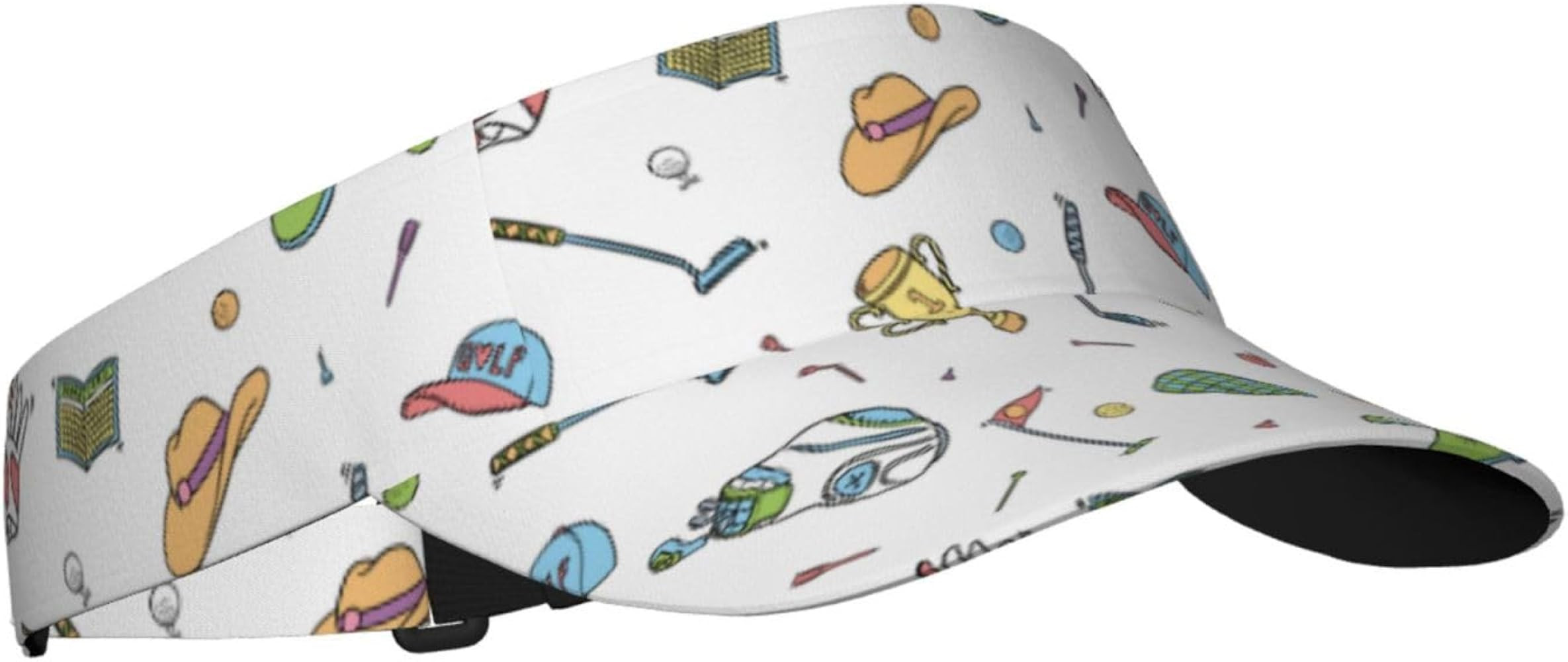 Sports Sun Visor Hats, Adjustable Visor Hat | Amazon (US)