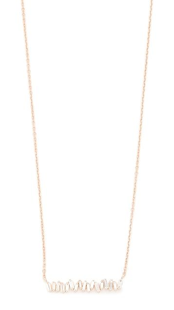Fireworks 18k Gold Vertical Baguette Necklace | Shopbop