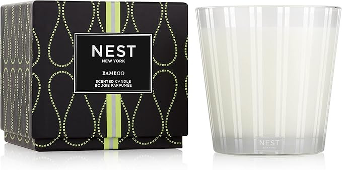 NEST Fragrances NEST03BM002 3-Wick Candle- Bamboo , 21.2 oz | Amazon (US)