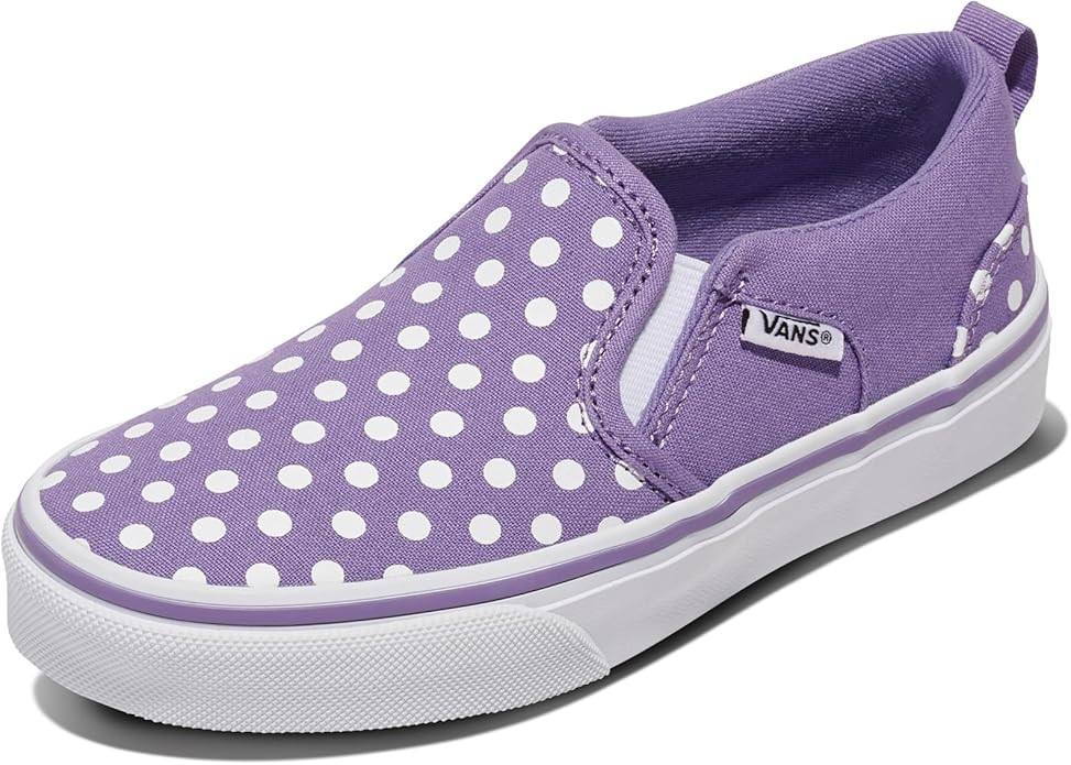 Vans Girls' Asher Slip-On Shoe | Amazon (US)
