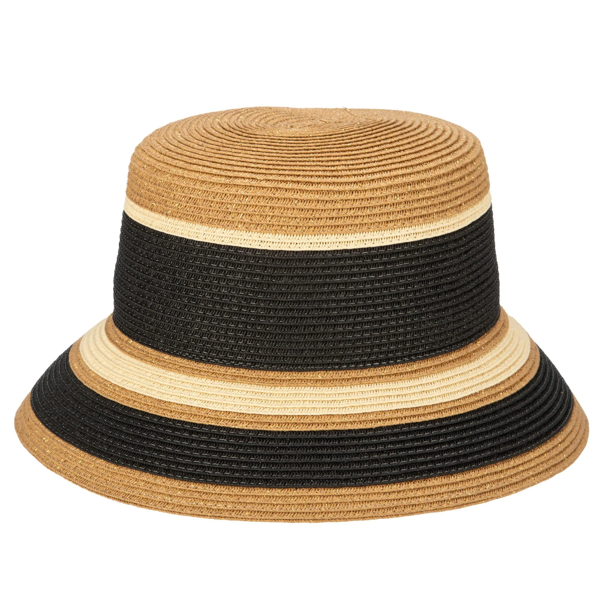 Las Palmas Bucket - Ultrabraid Striped Bucket Hat | San Diego Hat Company