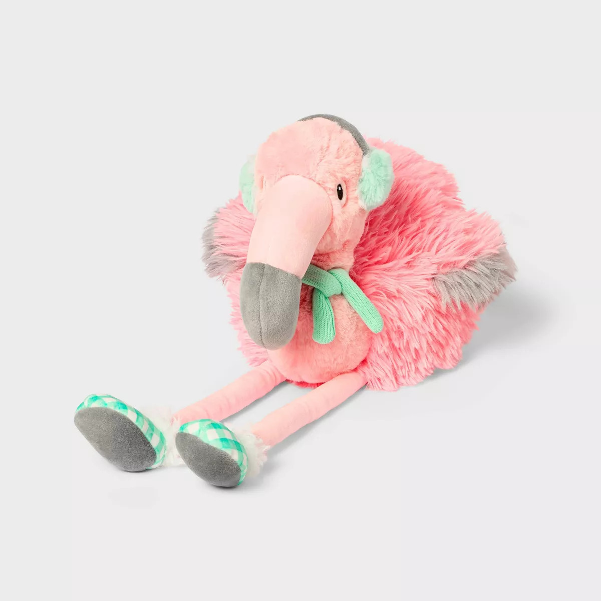 8" Flamingo with Hat Stuffed Animal - Gigglescape™ | Target