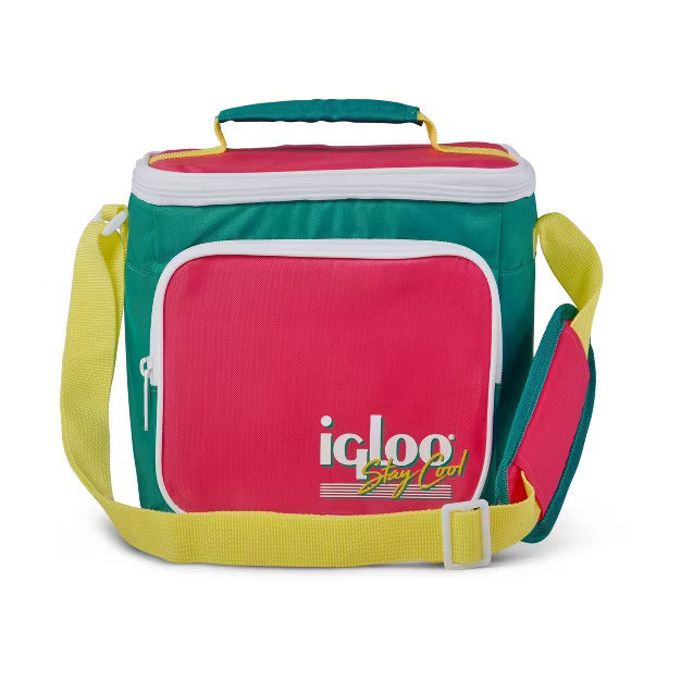 Igloo Retro Square Lunch 6.64qt Cooler - Dark Jade | Target