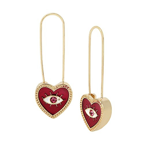 Evil Eye Heart Drop Earrings | Amazon (US)