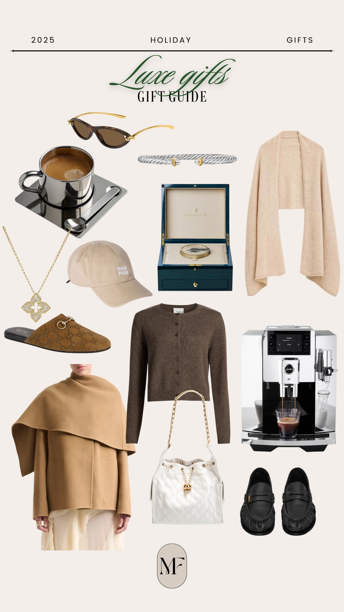 Luxe gifts you need to give the cool girl in your life 

Holiday, gifts, holiday gift, gift guide, luxe, luxury, designer, coffee, gucci, Chanel, jewelry 

#LTKShoeCrush #LTKGiftGuide #LTKHoliday