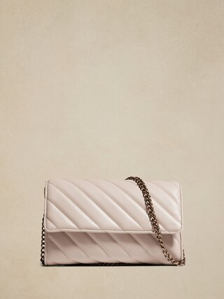 Quilted Chain Crossbody Bag | Banana Republic Factory