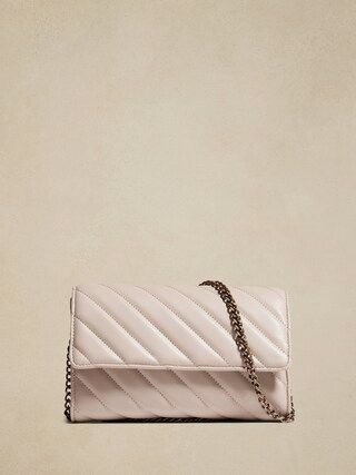 Quilted Chain Crossbody Bag | Banana Republic Factory