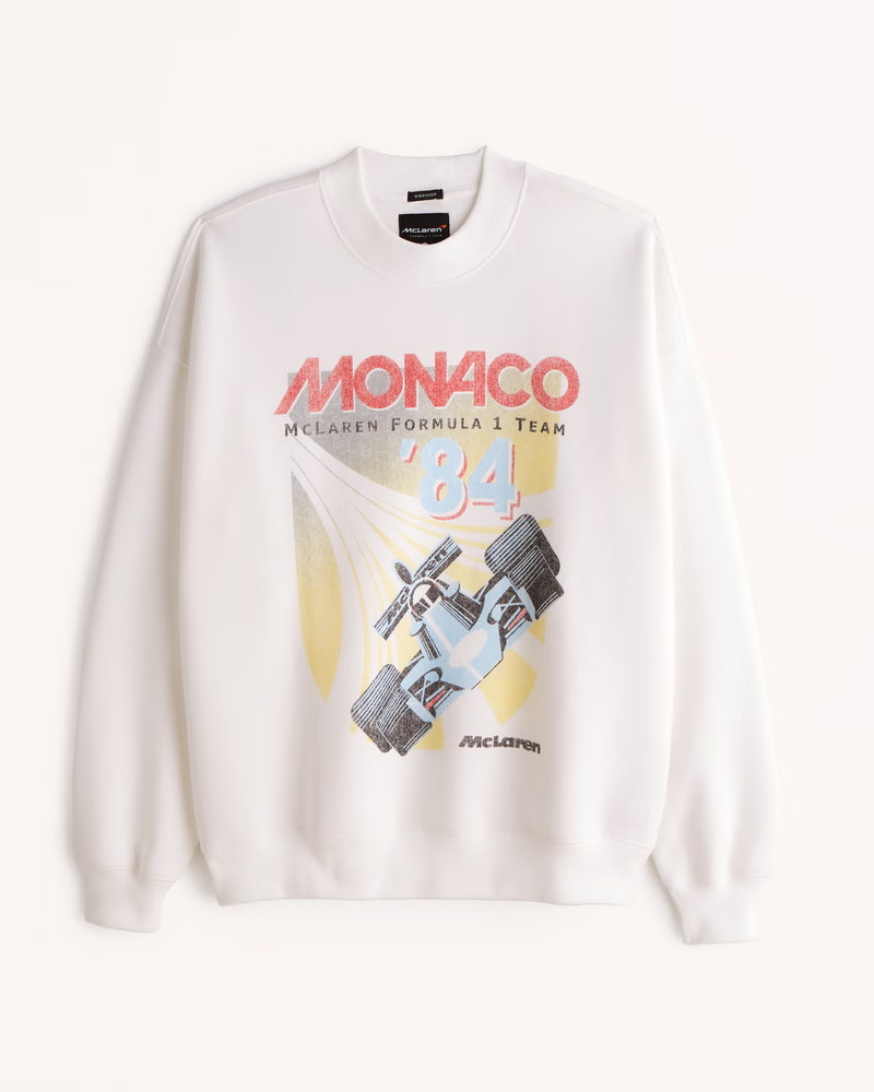 McLaren Graphic Crew Sweatshirt | Abercrombie & Fitch (US)