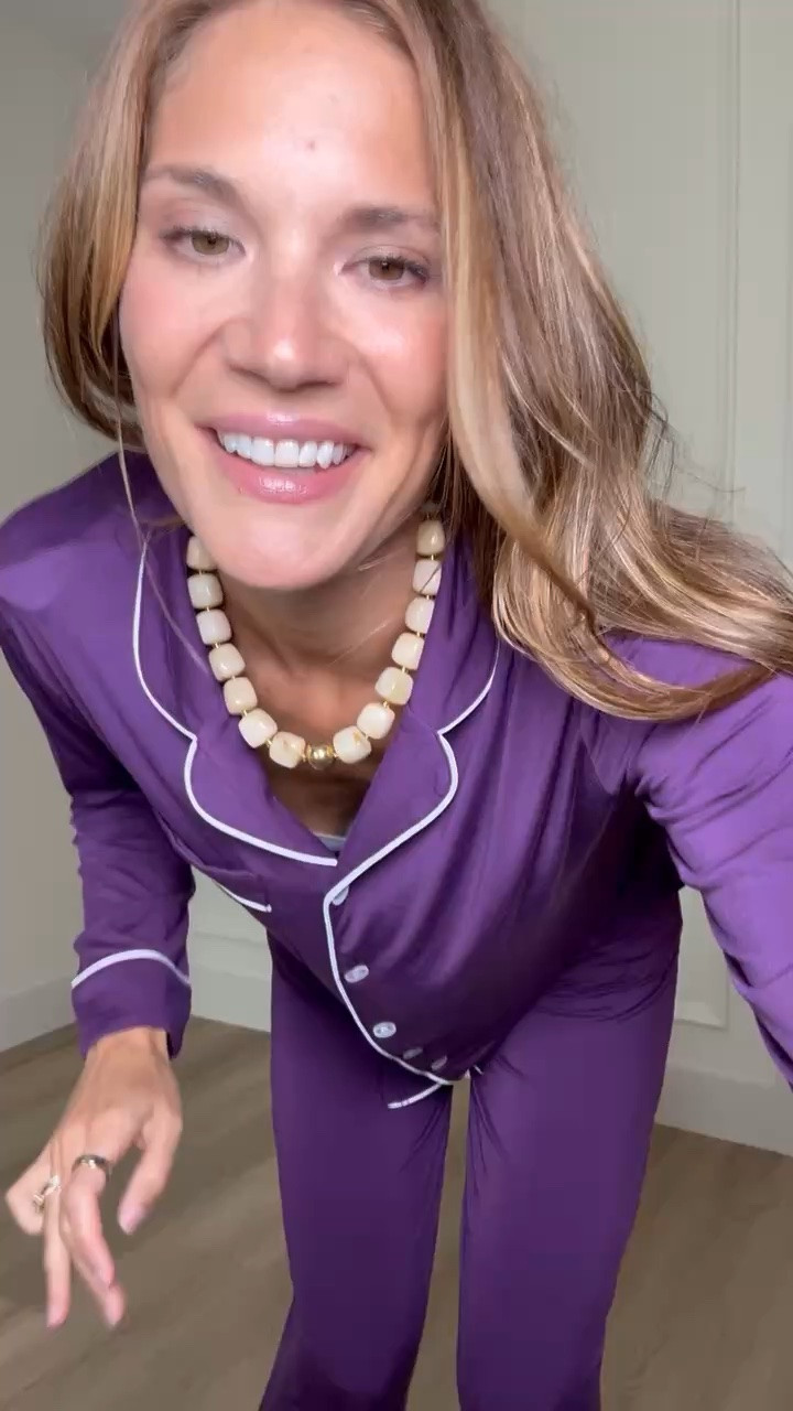 These are the pajamas I want when I’m officially done for the day. The deep purple and contrast piping make them feel a little more special, and I love that the pants are actually long enough on me.

L tall

Tall girl pajamas, Purple pajama set, Long pajama pants, Matching pajamas, Button down pajamas, Comfortable sleepwear, Tall girl finds, Lounge set, Pajama set, StangandCo

#LTKootd #LTKHome #LTKTall