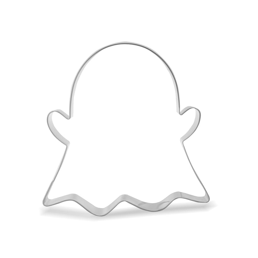 Keewah Ghost Cookie Cutter, 4.5”, Stainless Steel | Amazon (US)