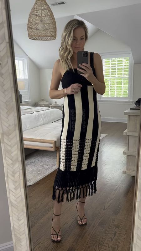 Love this dress! So many fun details and it’s comfortable! I’m 5’5 wearing size small 

summer dress, date night, event dress, vacation dress, resort wear 

#LTKStyleTip #LTKSeasonal