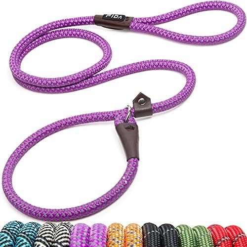Fida Durable Slip Lead Dog Leash, Heavy Duty 1/2" x 6 FT Comfortable Strong Rope Slip Leash for Larg | Amazon (US)