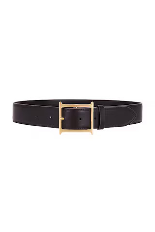Helsa Logo Belt in Dark Brown from Revolve.com | Revolve Clothing (Global)
